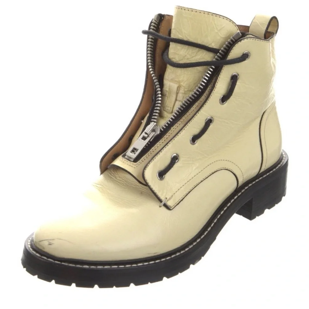 Rag & Bone Cannon Crinkle Ankle Boots - Picture 7 of 10